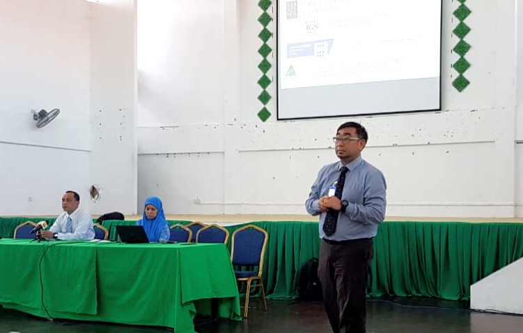 Penyampai taklimat Yang Mulia Awang Ahmad Faisal bin Haji Zainal Abidin.jpeg